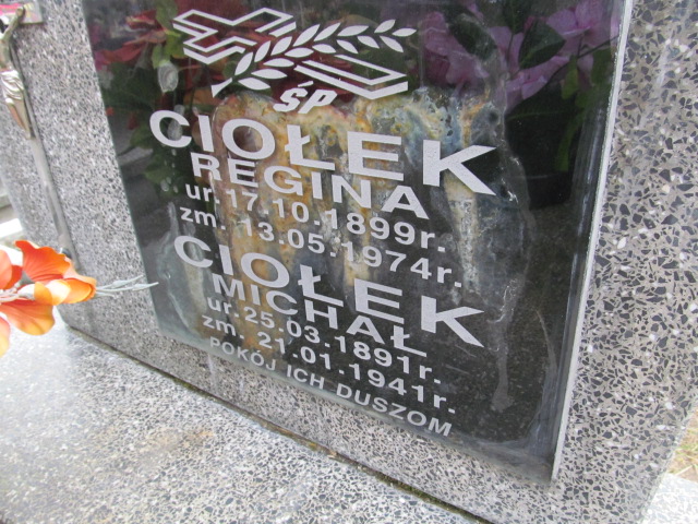 Regina Ciołek 1899 Luchów Górny - Grobonet - Wyszukiwarka osób pochowanych