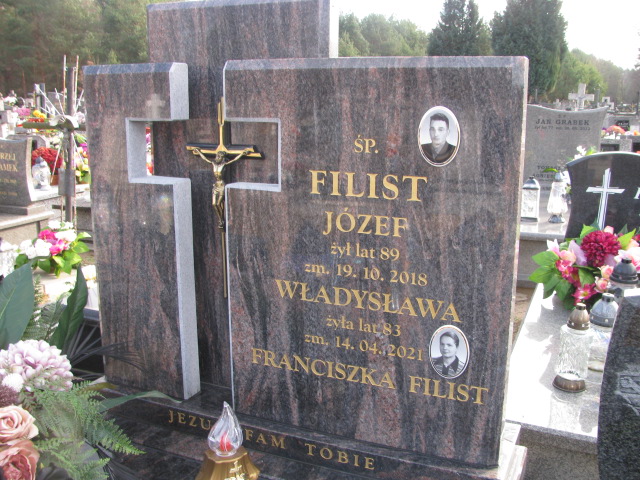 Frnciszka Filist Luchów Górny - Grobonet - Wyszukiwarka osób pochowanych