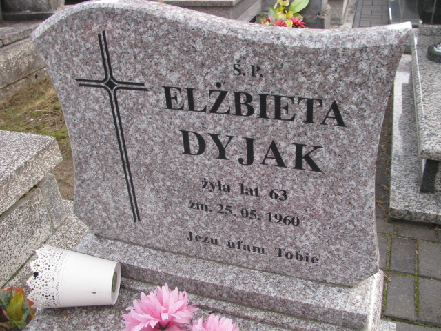 Elżbieta Dyjak Luchów Górny - Grobonet - Wyszukiwarka osób pochowanych