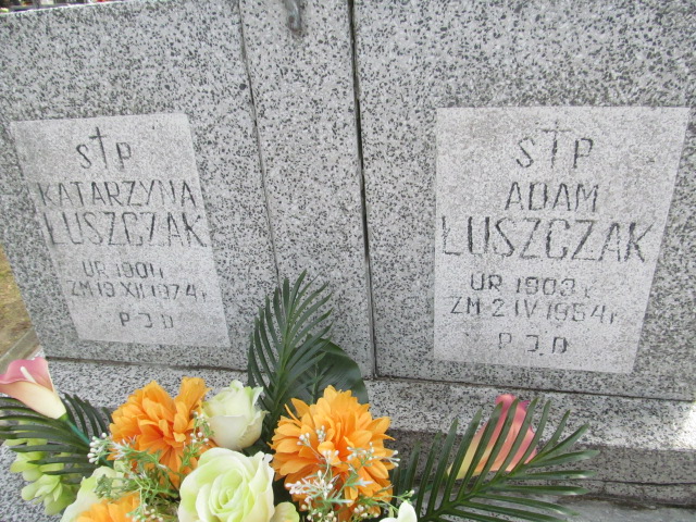 Katarzyna Łuszczak 1903 Luchów Górny - Grobonet - Wyszukiwarka osób pochowanych