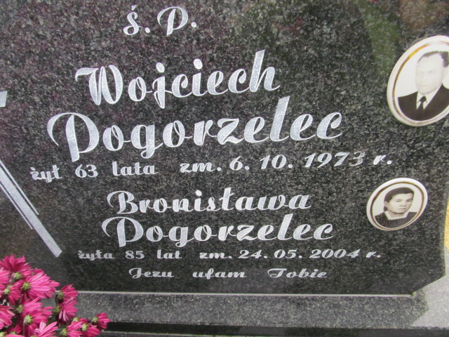 Wojciech Pogorzelec Luchów Górny - Grobonet - Wyszukiwarka osób pochowanych