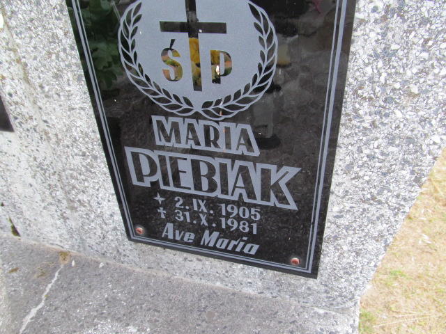 Jan Piebiak 1902 Luchów Górny - Grobonet - Wyszukiwarka osób pochowanych