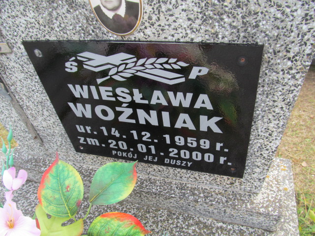 Wiesława Woźniak 1959 Luchów Górny - Grobonet - Wyszukiwarka osób pochowanych