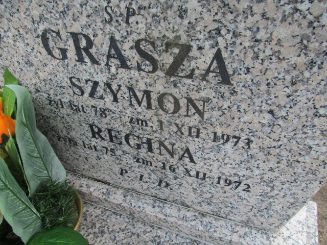 Regina Grasza Luchów Górny - Grobonet - Wyszukiwarka osób pochowanych