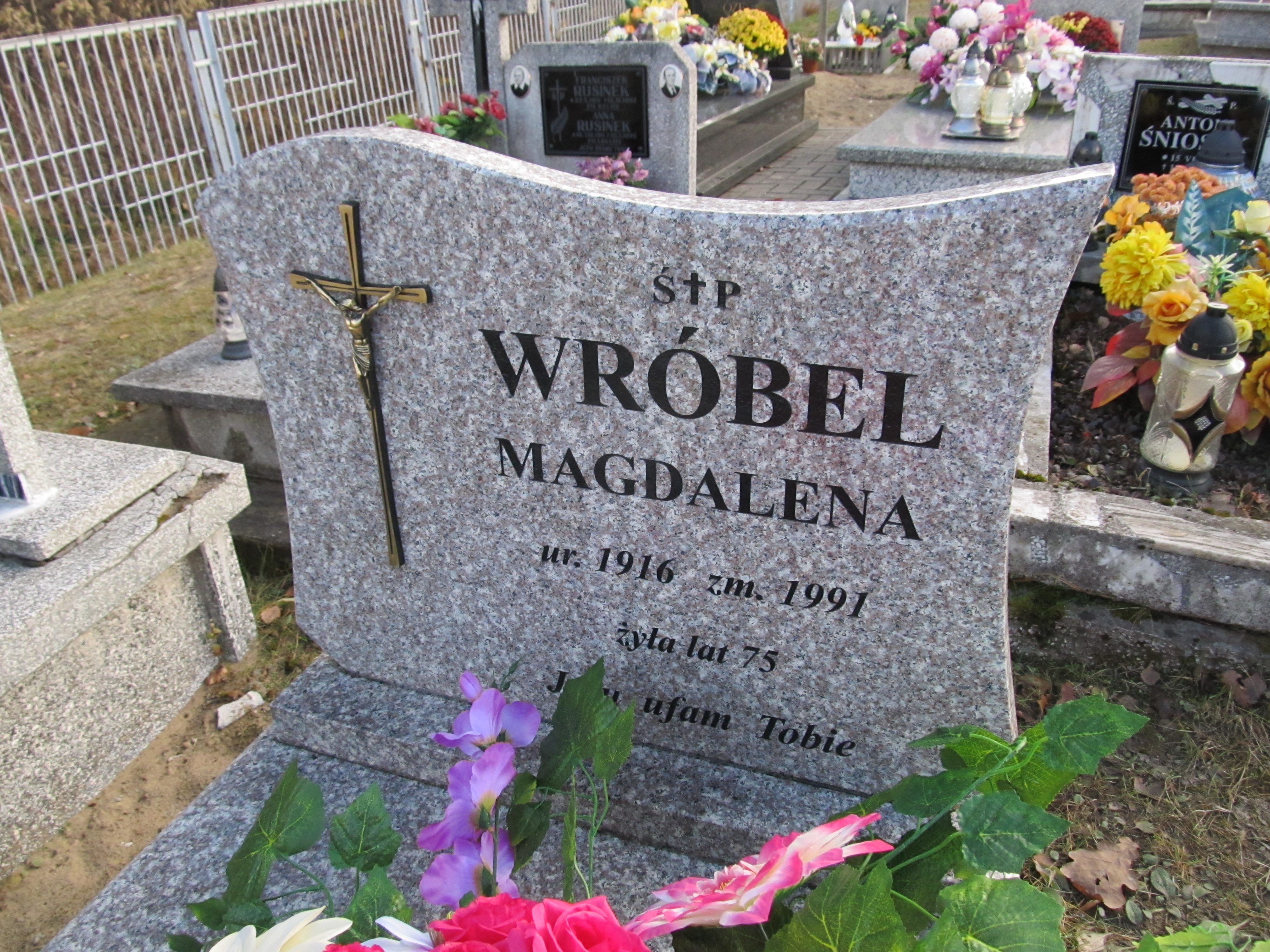 Magdalena Wróbel 1915 Luchów Górny - Grobonet - Wyszukiwarka osób pochowanych